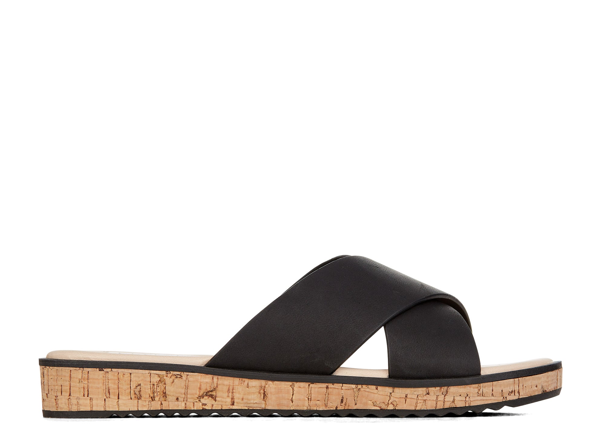 Yellow Shoes | Womens-Sandals-Casual-Flat/Slide | Cross | 