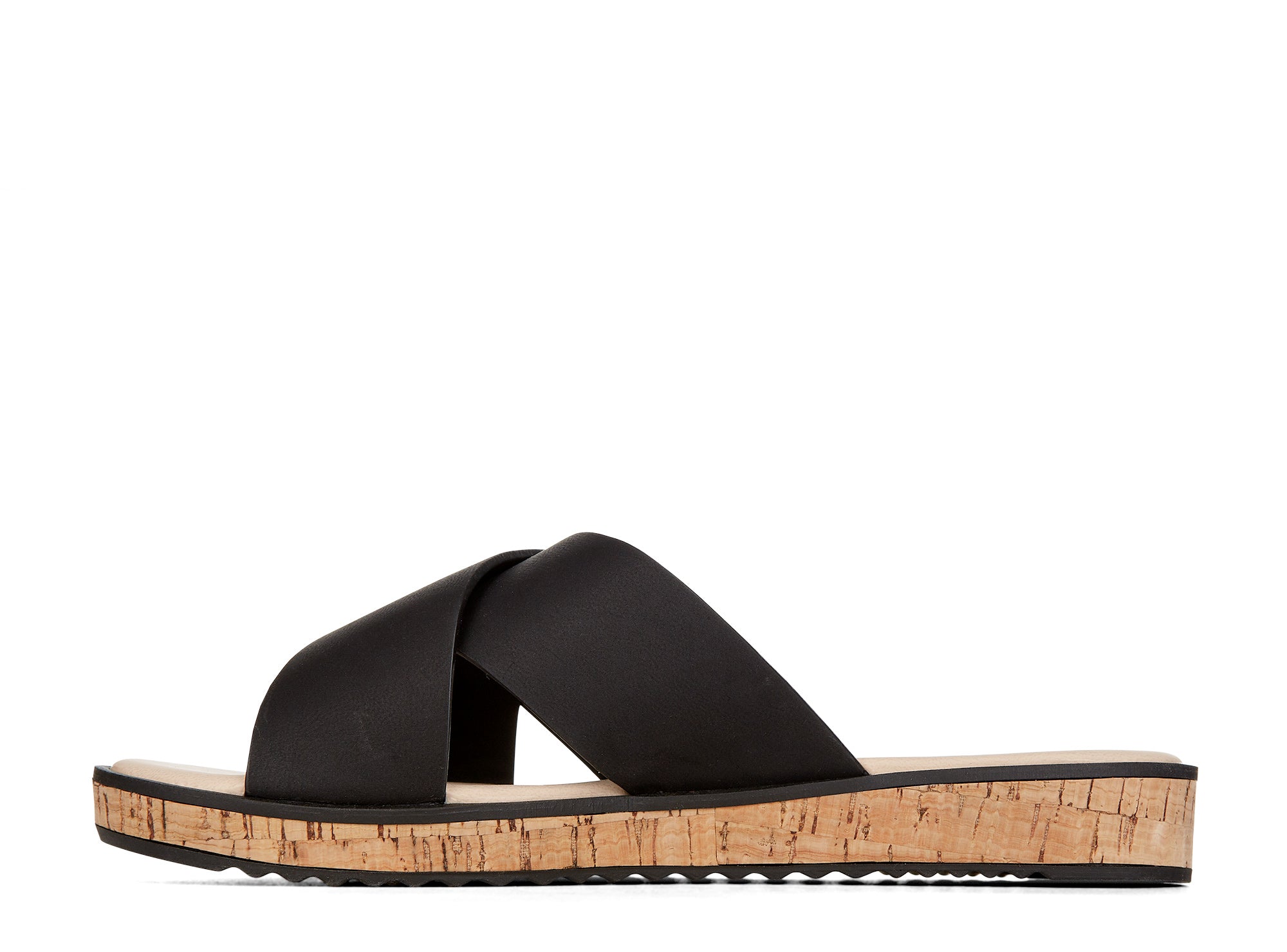 Yellow Shoes | Womens-Sandals-Casual-Flat/Slide | Cross | 
