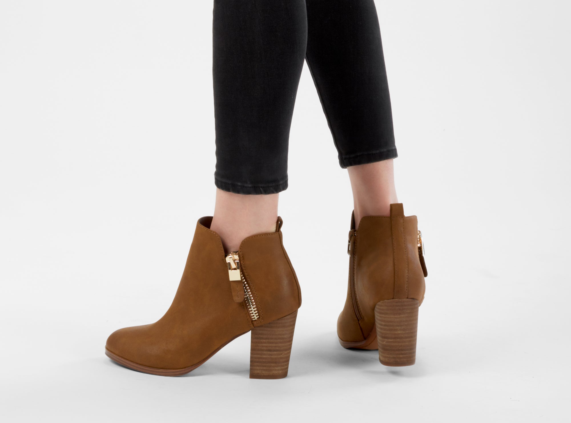 Yellow Shoes | Womens-Light Boots-Casual-Low Shaft & Med Heel | Aware | 