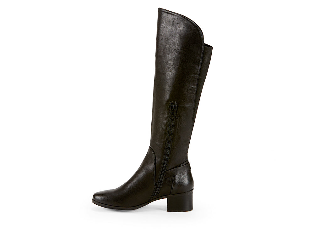 Yellow Shoes | Womens-Light Boots-Casual-High Shaft & Low Heel | Amalgame | 
