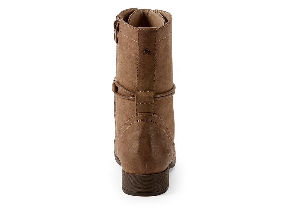 Yellow Shoes | Womens-Light Boots-Casual-Med Shaft & Low Heel | Stager | 