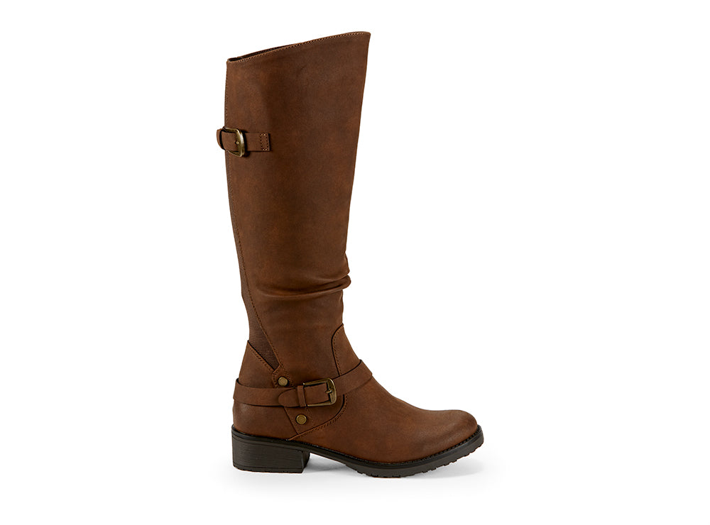 Yellow Shoes | Womens-Light Boots-Casual-High Shaft & Low Heel | Business | 