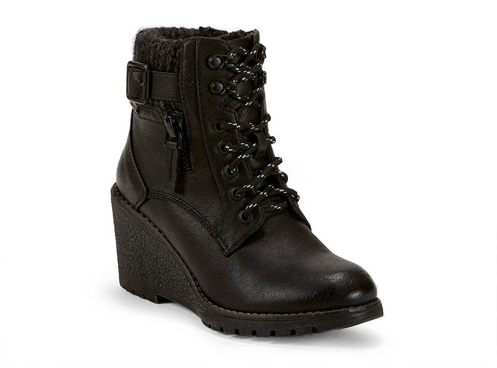 Yellow Shoes | Womens-Winter Boots-Casual-Low Shaft & Med Wedge | Barnett | 