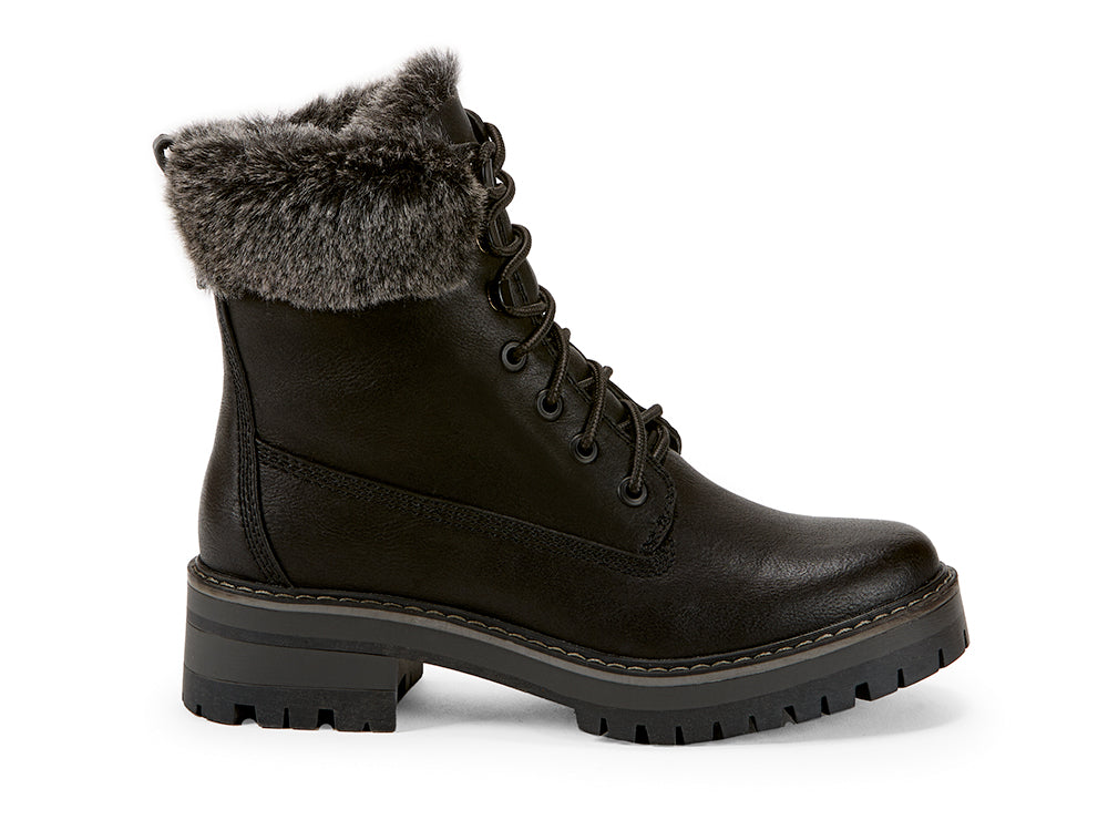 Yellow Shoes | Womens-Winter Boots-Casual-Low Shaft & Low Heel | Trekking | 
