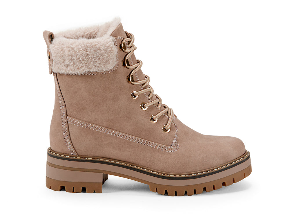 Yellow Shoes | Womens-Winter Boots-Casual-Low Shaft & Low Heel | Trekking | 