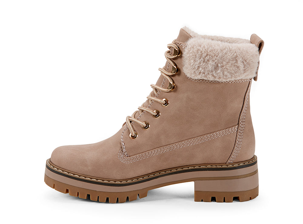 Yellow Shoes | Womens-Winter Boots-Casual-Low Shaft & Low Heel | Trekking | 