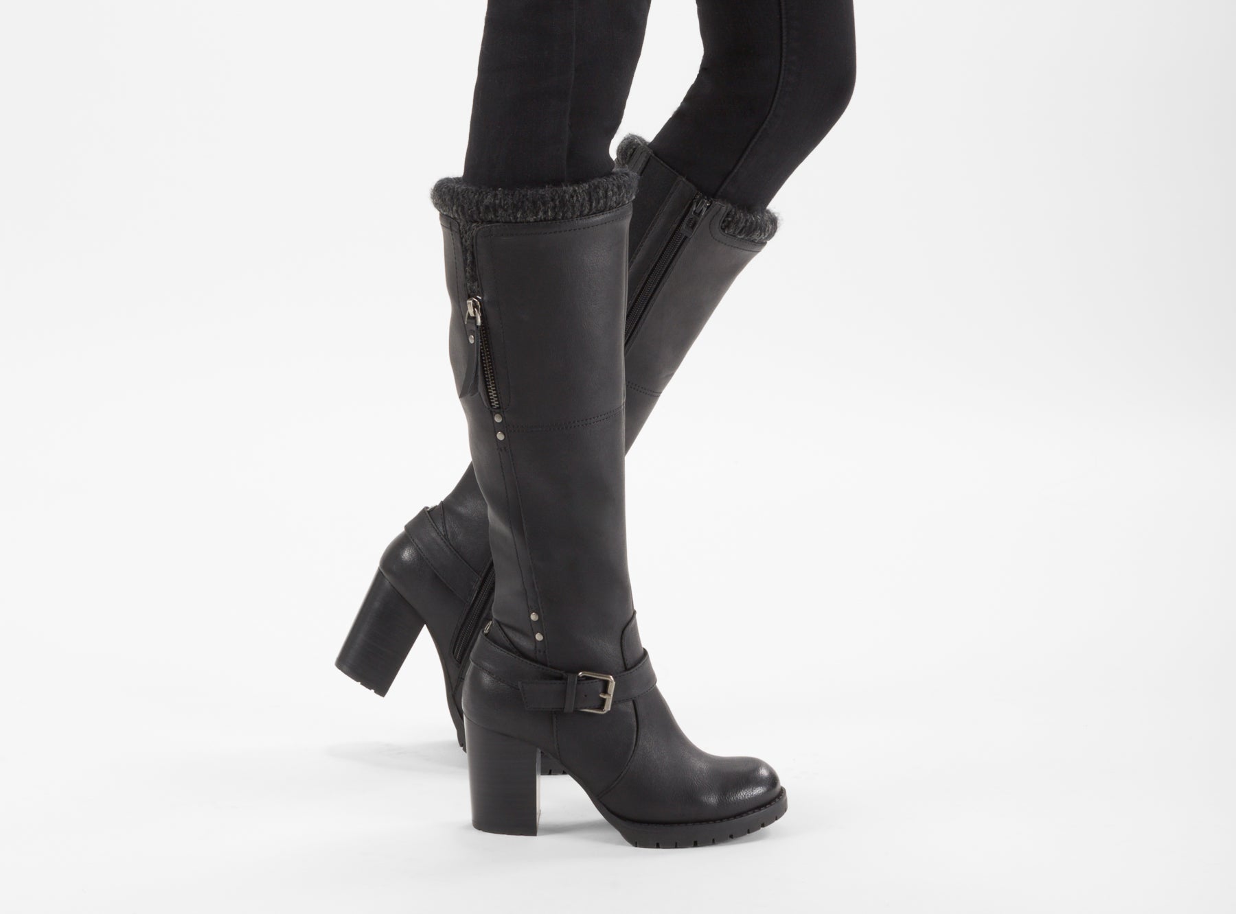 Yellow Shoes | Womens-Winter Boots-Casual-High Shaft & High Heel | Beset | 