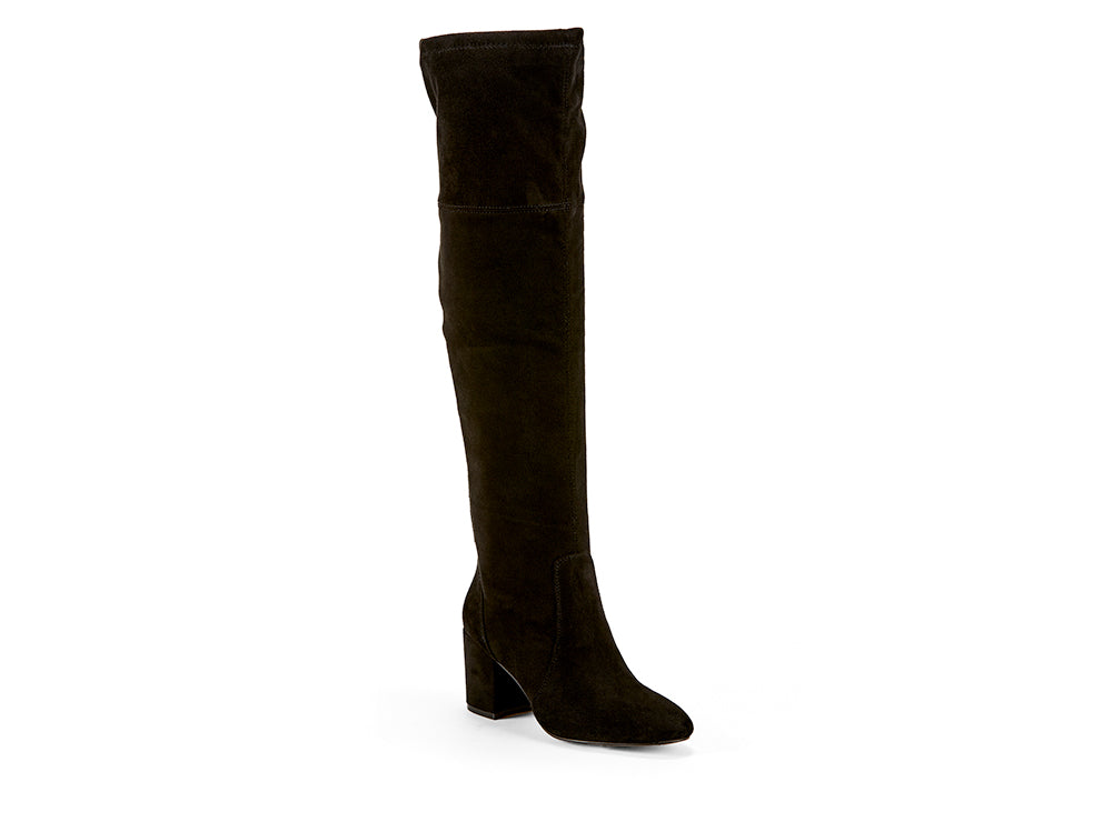 Yellow Shoes | Womens-Light Boots-Dress-High Shaft & Med Heel | Brantley | 