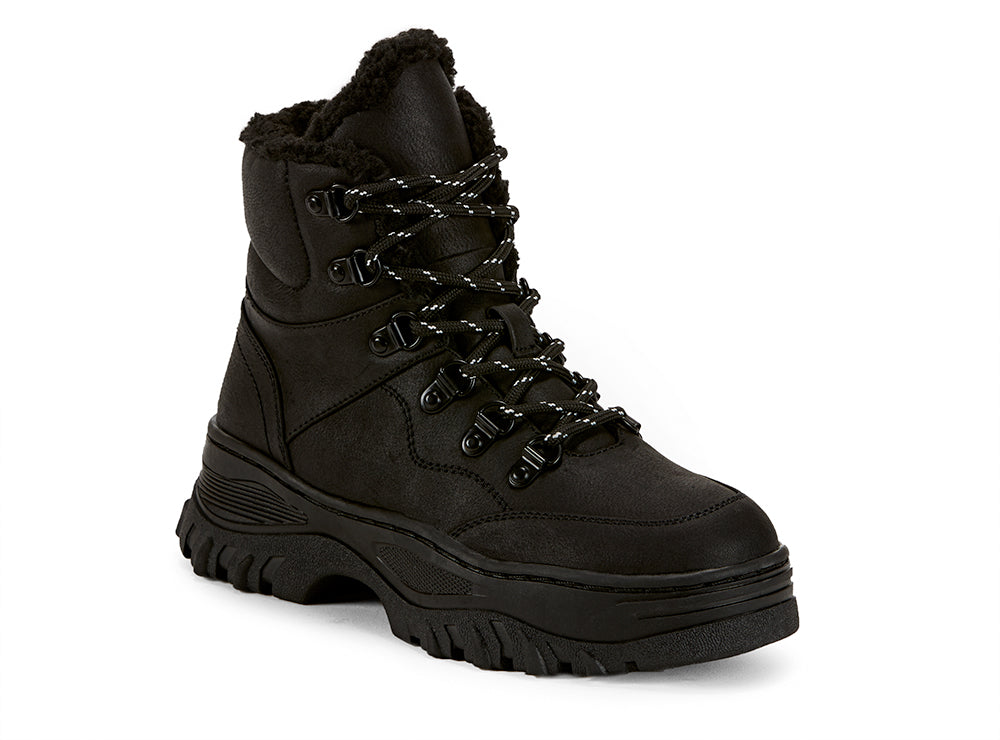Yellow Shoes | Womens-Winter Boots-Casual-Med Shaft & Low Platform | Escalade | 