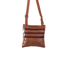 115568-30-CHAMPSSacabandouliereencuir-01-115568-30-CHAMPS | Leather crossbody bag-Women's Handbags | Accessories-Champs-Yellow Shoes