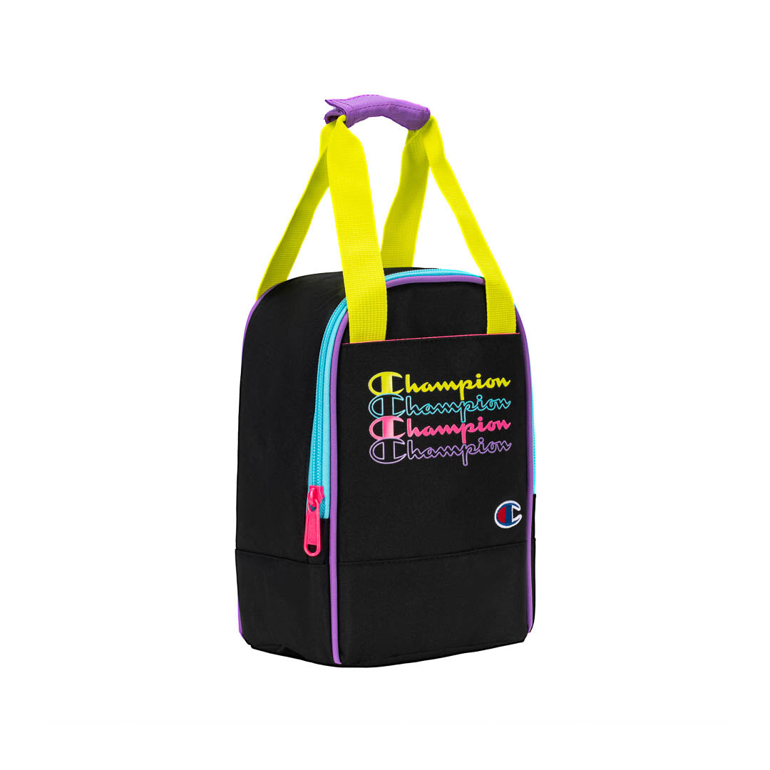 Yellow Shoes | Kids Lunch Bags | Accessories | CHAMPION | BOÎTE à LUNCH YOUTHQUAKE | 118115-04-Champion_Youthquake_noir_multicolore_boite_a_lunch-02-CHAMPION | YOUTHQUAKE LUNCH BAG-Kids Lunch Bags | Accessories-Champion-Yellow Shoes