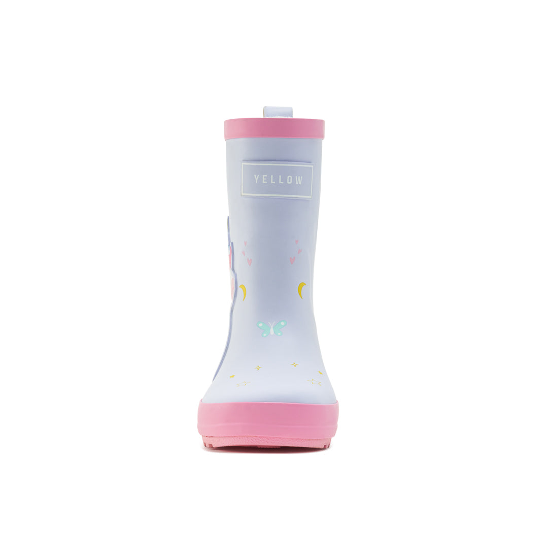 Yellow Shoes | Toddler-Girl-Rainwear-Lined Boot-Lined Boot | LICORNE | 118357-97-LICORNE-3-LICORNE-Toddler Kids Rain Boots and Rainwear-Yellow-Yellow Shoes