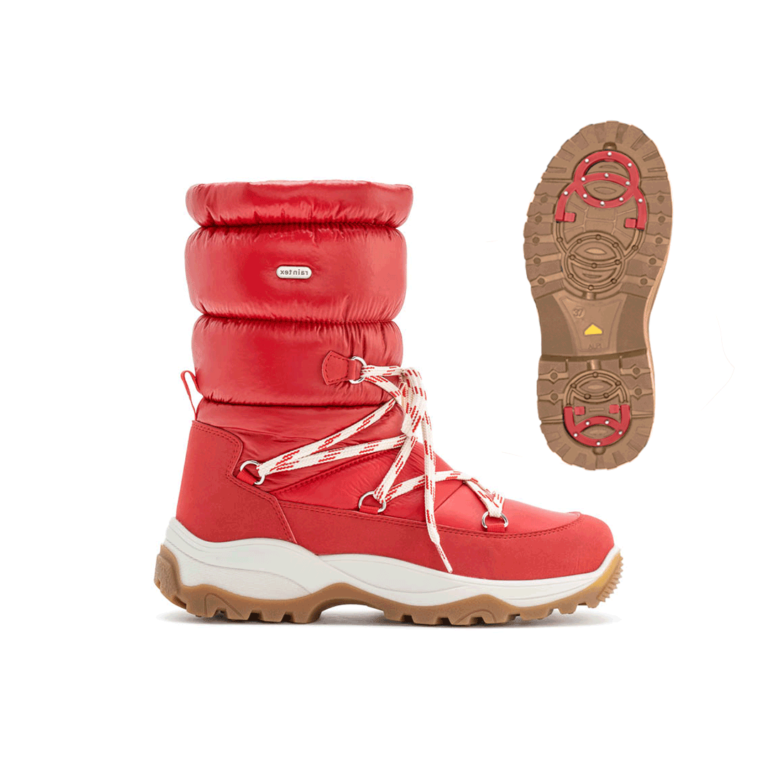 MOONWALKER Bottes d hiver Femmes Chaussures Yellow Yellow Shoes