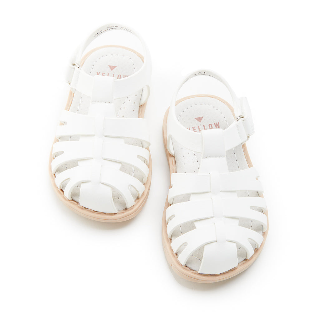 Yellow Shoes | Baby-Sandals-Girls-Dress | LOELIE | 