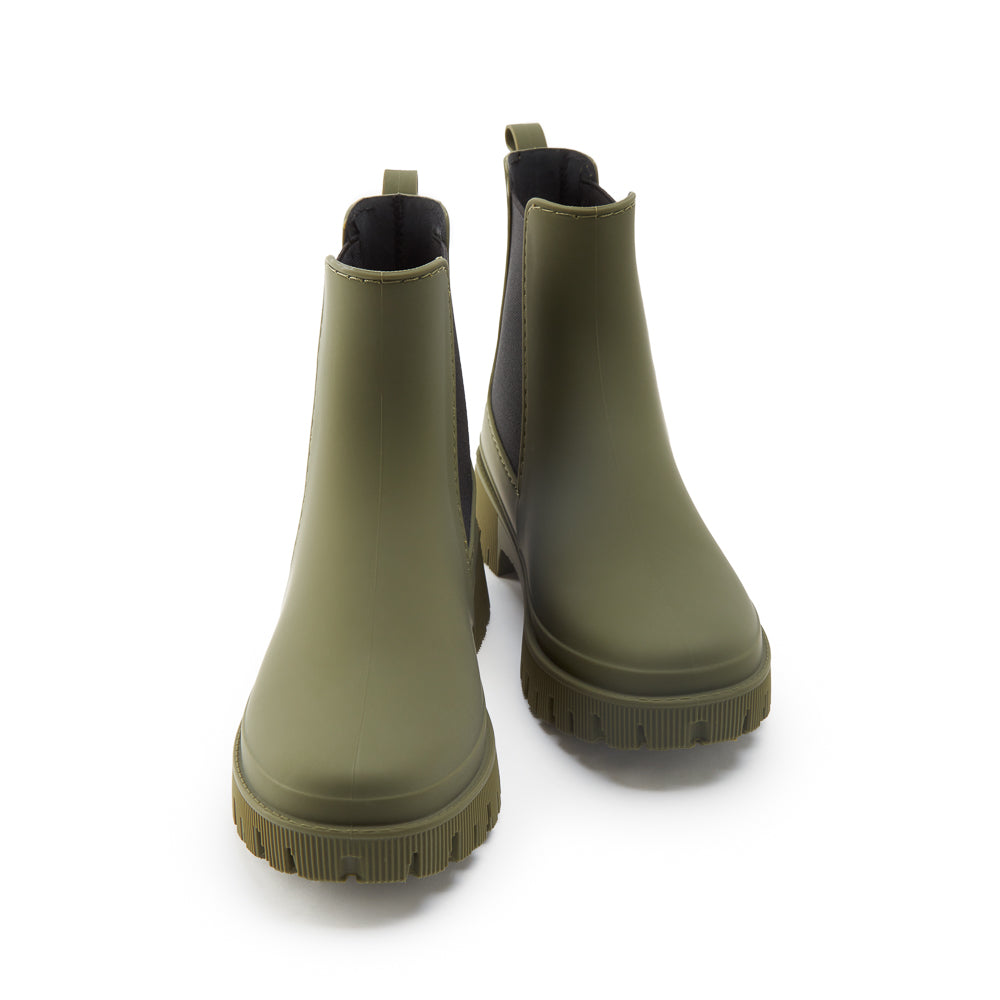 Yellow Shoes | Womens-Rainwear-Rain Boot-Low | INEZ | 