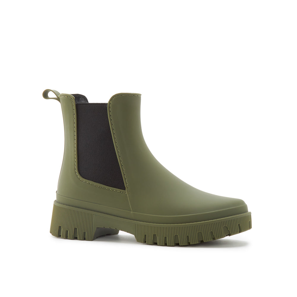Yellow Shoes | Womens-Rainwear-Rain Boot-Low | INEZ | 