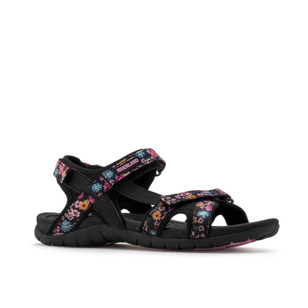 Yellow Shoes | Junior Kids Sandals | ALYSSA | 119522-04-ALYSSA-02-ALYSSA-Junior Kids Sandals-Riverland-Yellow Shoes