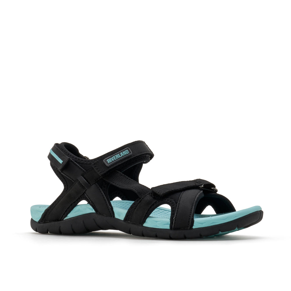 Yellow Shoes | Junior Kids Sandals | ALYSSA | 119522-74-ALYSSA-02-ALYSSA-Junior Kids Sandals-Riverland-Yellow Shoes