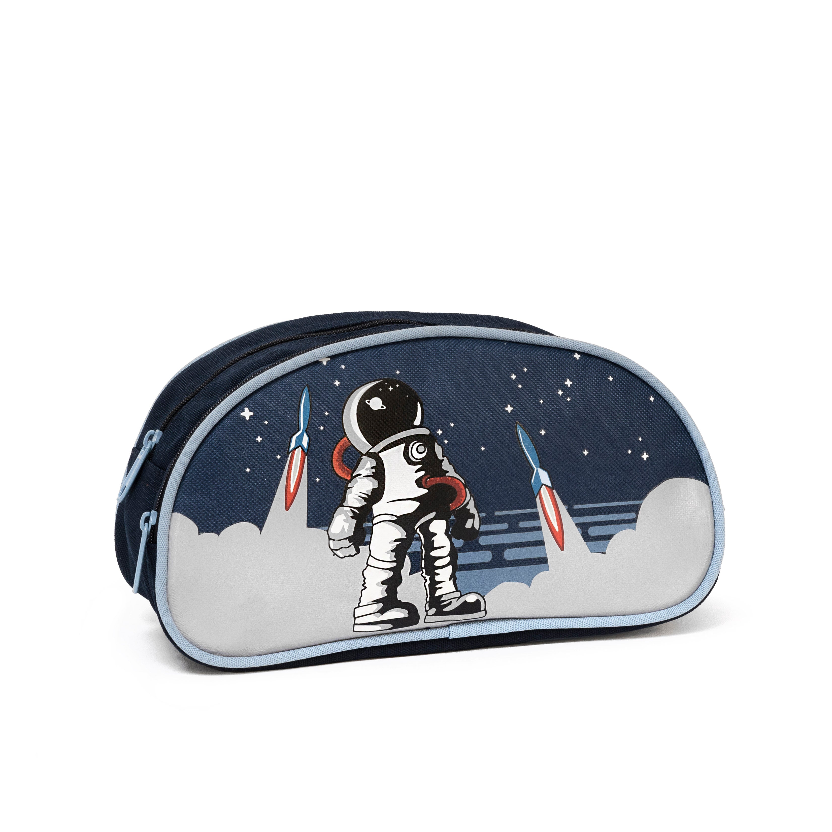 Yellow Shoes | Kids Pencil Cases | Accessories | LOUIS GARNEAU | ÉTUI à CRAYONS 2 COMPARTIMENTS  ASTRONAUTE | 119660-40-LG_ASTRONAUTE_ETUI_A_CRAYONS_2_COMPARTIMENTS-01-119660-40-LOUIS GARNEAU | ASTRONAUT 2 COMPARTMENTS PENCIL CASE-Kids Pencil Cases | Accessories-Louis Garneau-Yellow Shoes