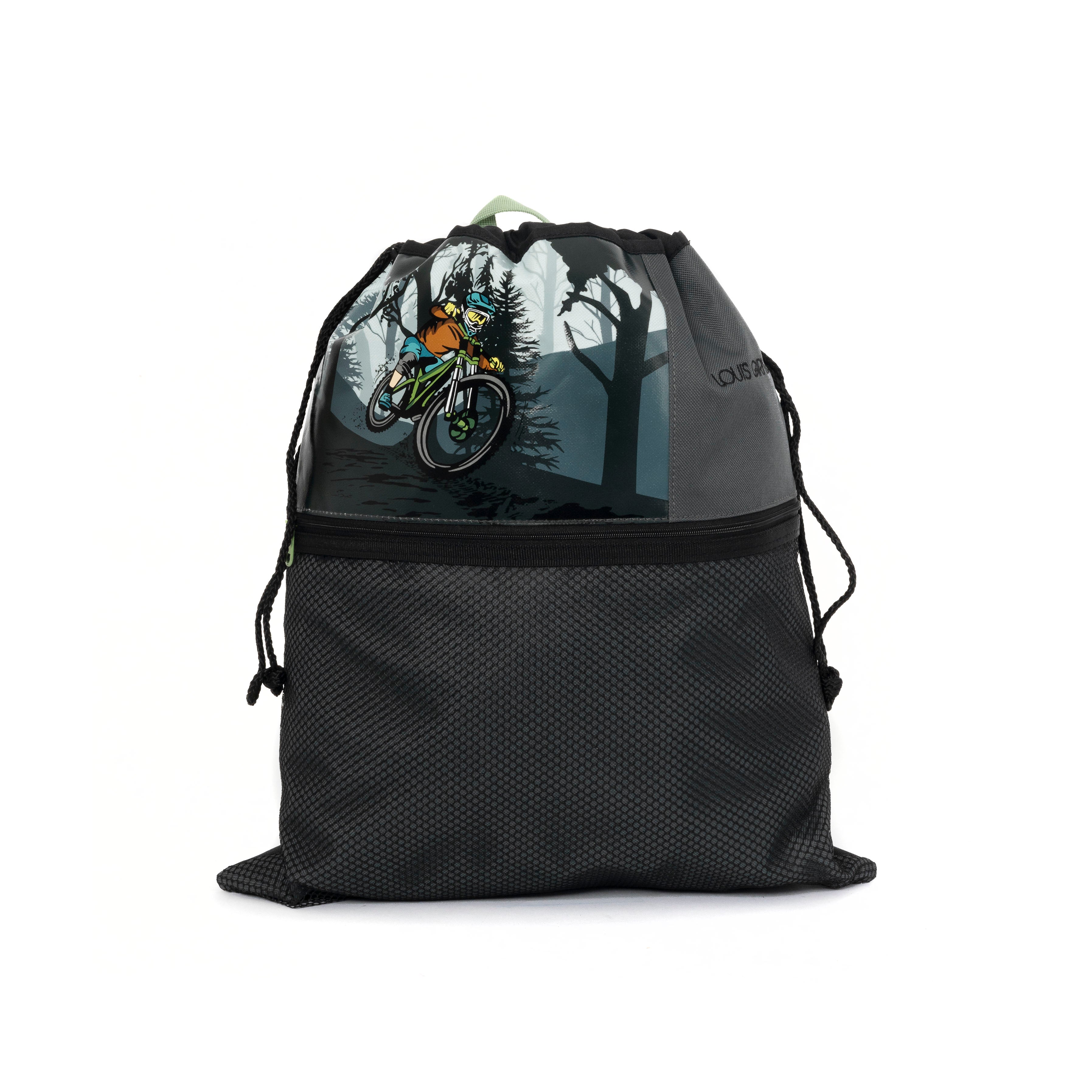 Yellow Shoes | Accessories-Boys-School Items-Shoe Bag | LOUIS GARNEAU | SAC FOURRE-TOUT VELO | 