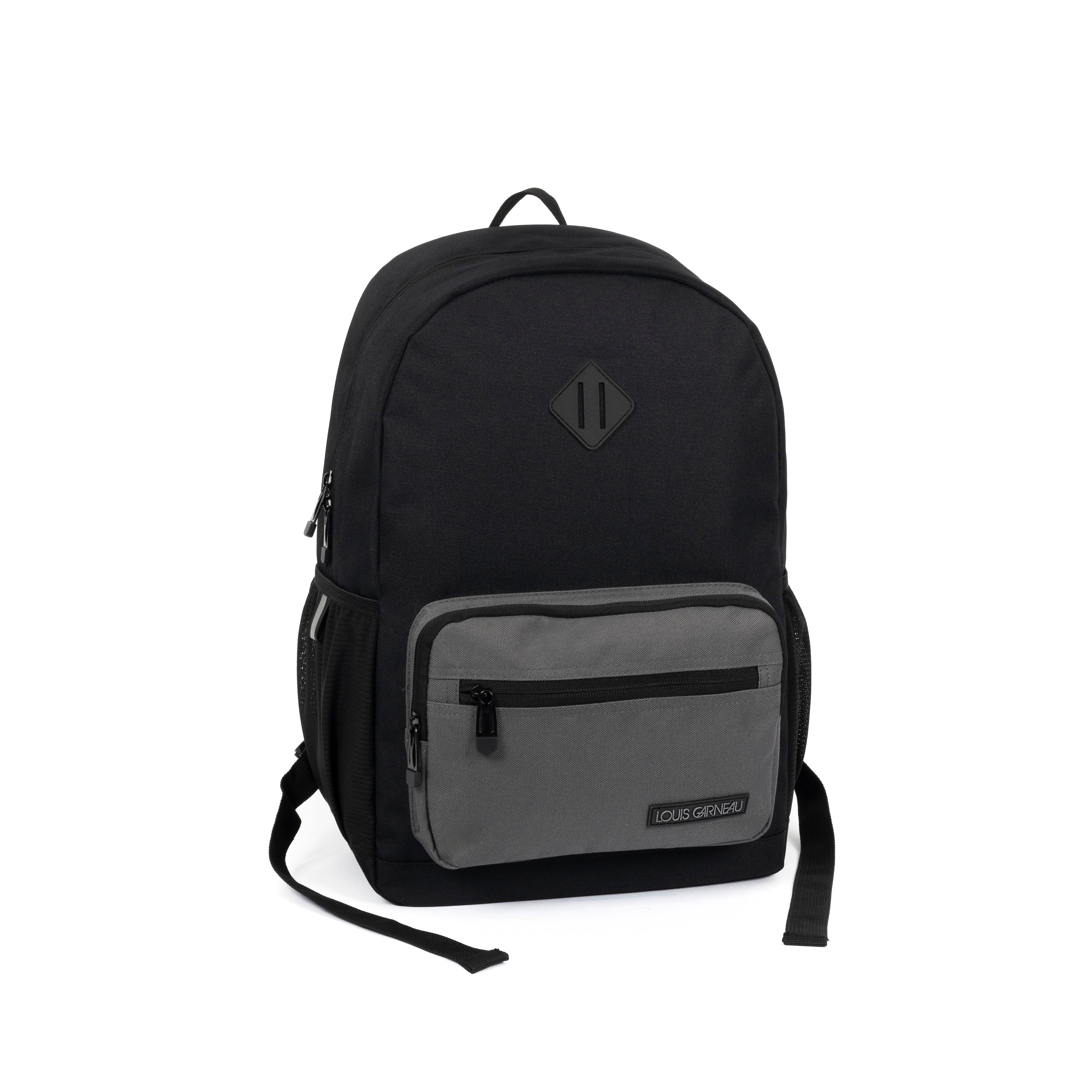 Yellow Shoes | Kids Backpacks | Accessories | LOUIS GARNEAU | SAC à DOS NOIR ET GRIS | 119670-15