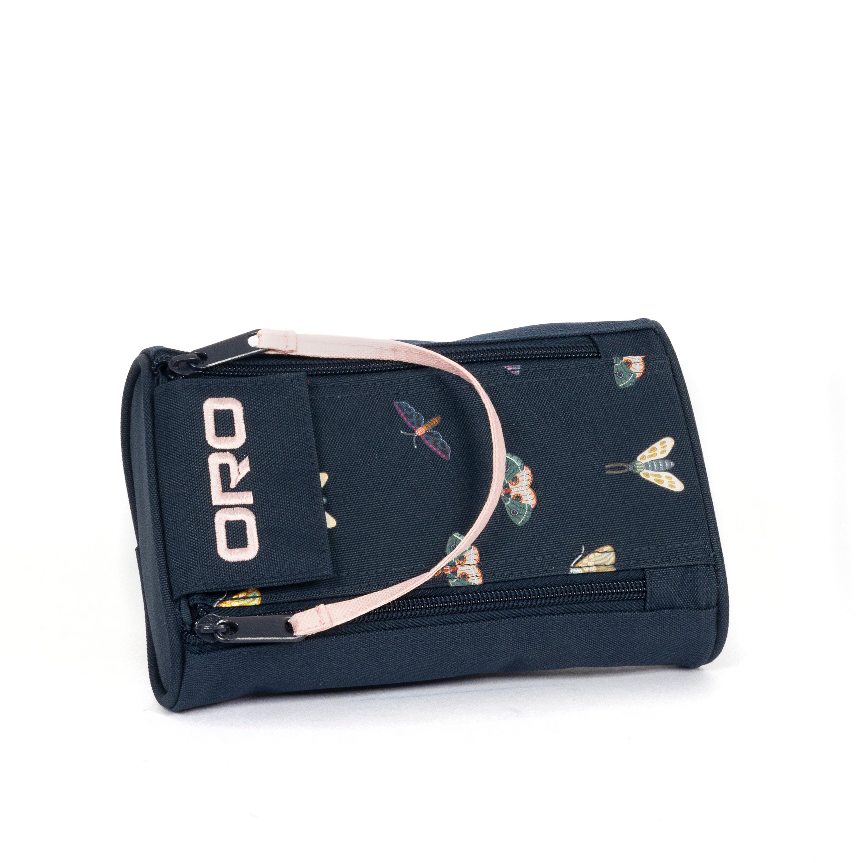 Yellow Shoes | Kids Pencil Cases | Accessories | ORO | ÉTUI à CRAYONS 2 ZIPPERS PAPILLONS | 119700-43
