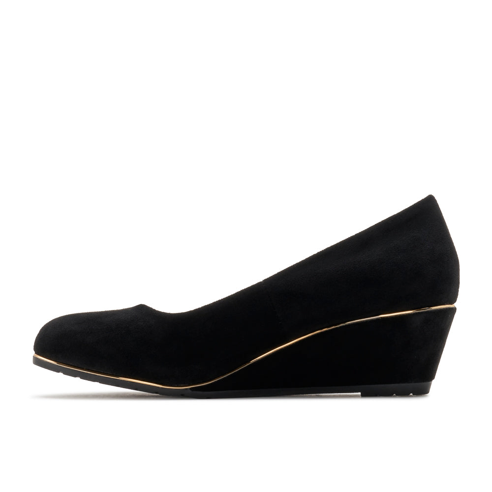 Yellow Shoes | Womens-Shoes-Dress-Wedge-Low | SANDRINE | 