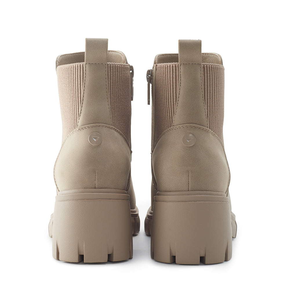 Yellow Shoes | Womens-Light Boots-Casual-Low Shaft & Med Heel | TIMELINE | 