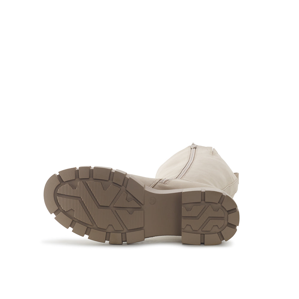 Yellow Shoes | Womens-Light Boots-Casual-High Shaft & Med Heel | TIMELINE HAUTE | 