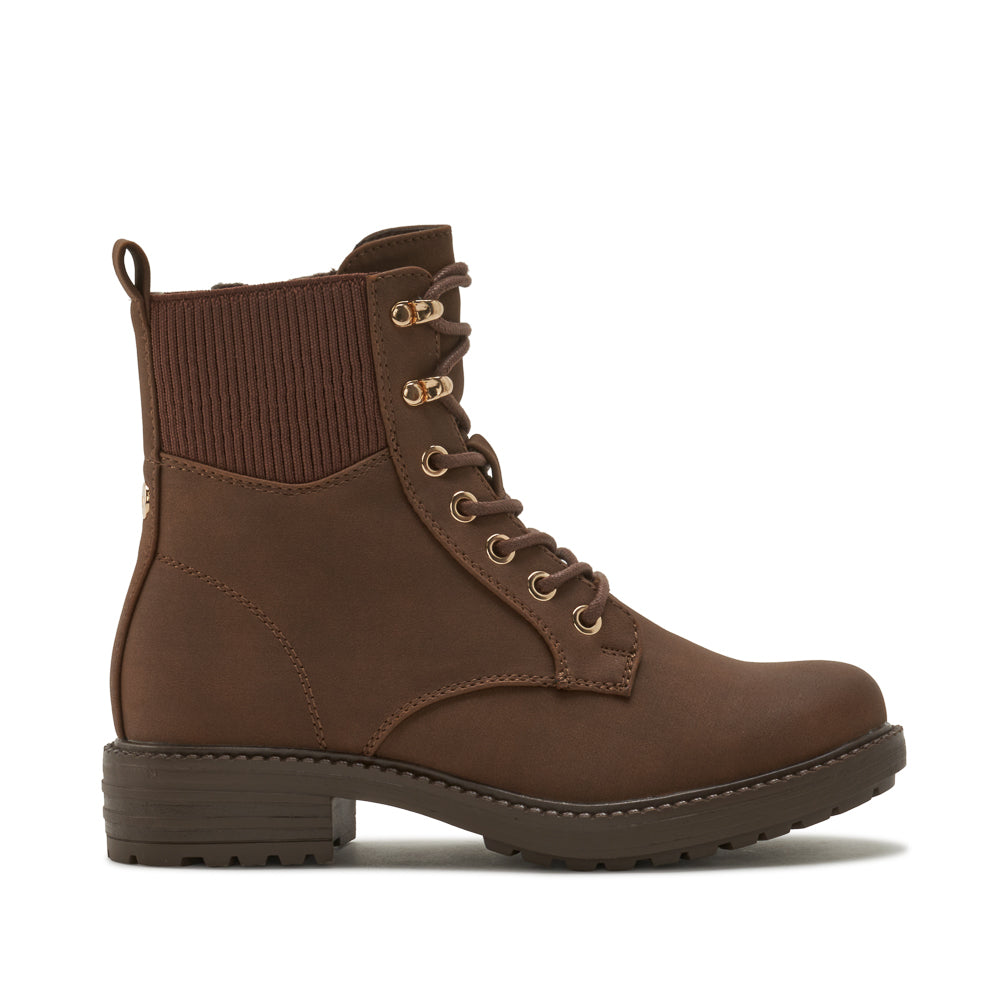 Yellow Shoes | Womens-Light Boots-Casual-Low Shaft & Low Heel | PARFAITE | 