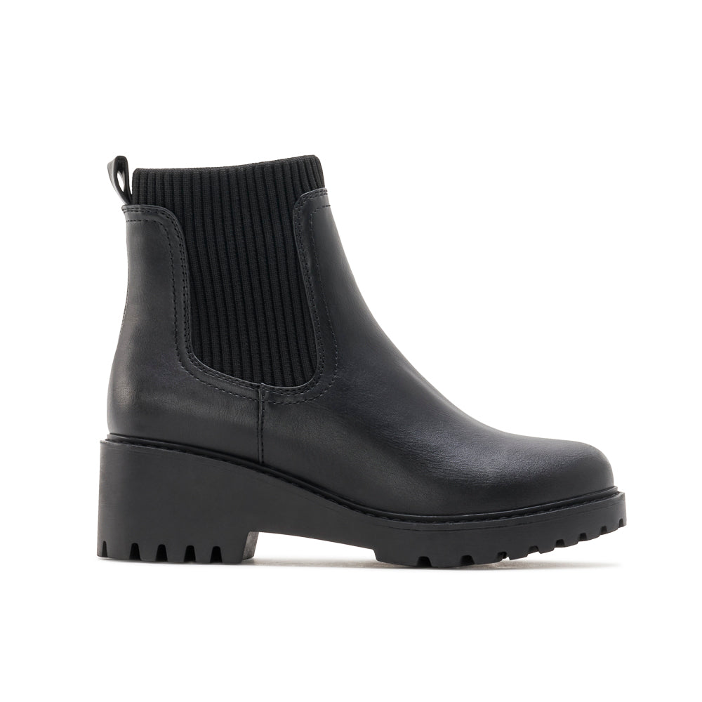 Yellow Shoes | Womens-Light Boots-Casual-Low Shaft & Low Wedge | CLARA | 