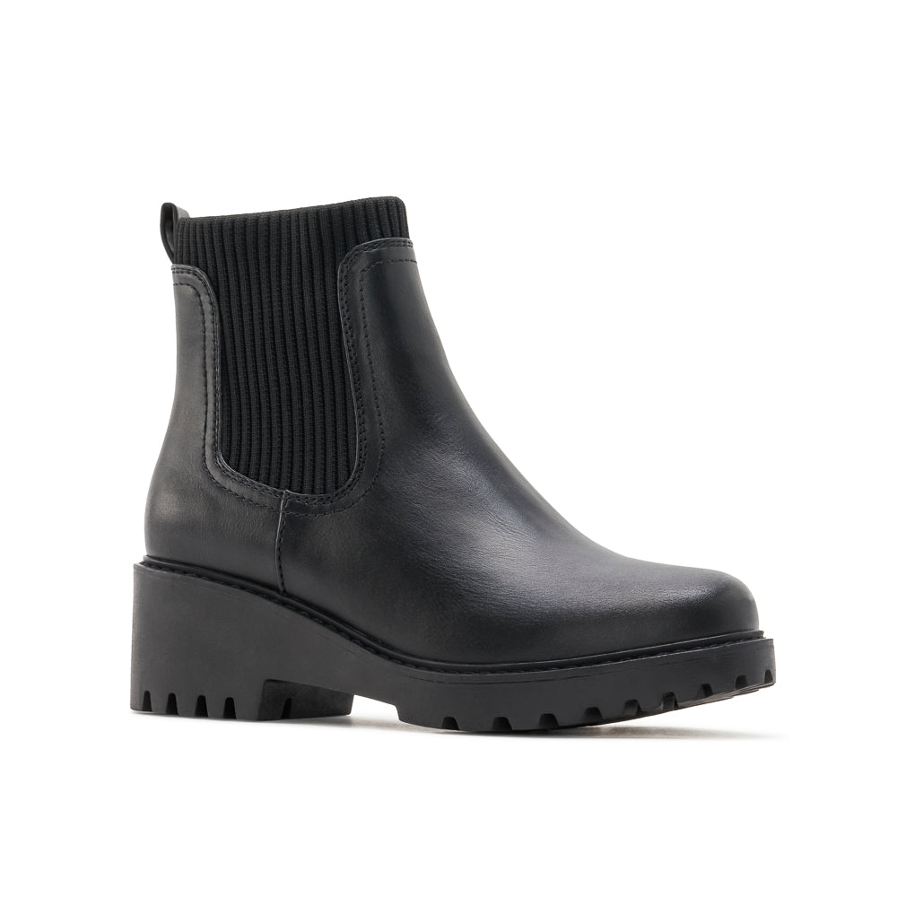 Yellow Shoes | Womens-Light Boots-Casual-Low Shaft & Low Wedge | CLARA | 