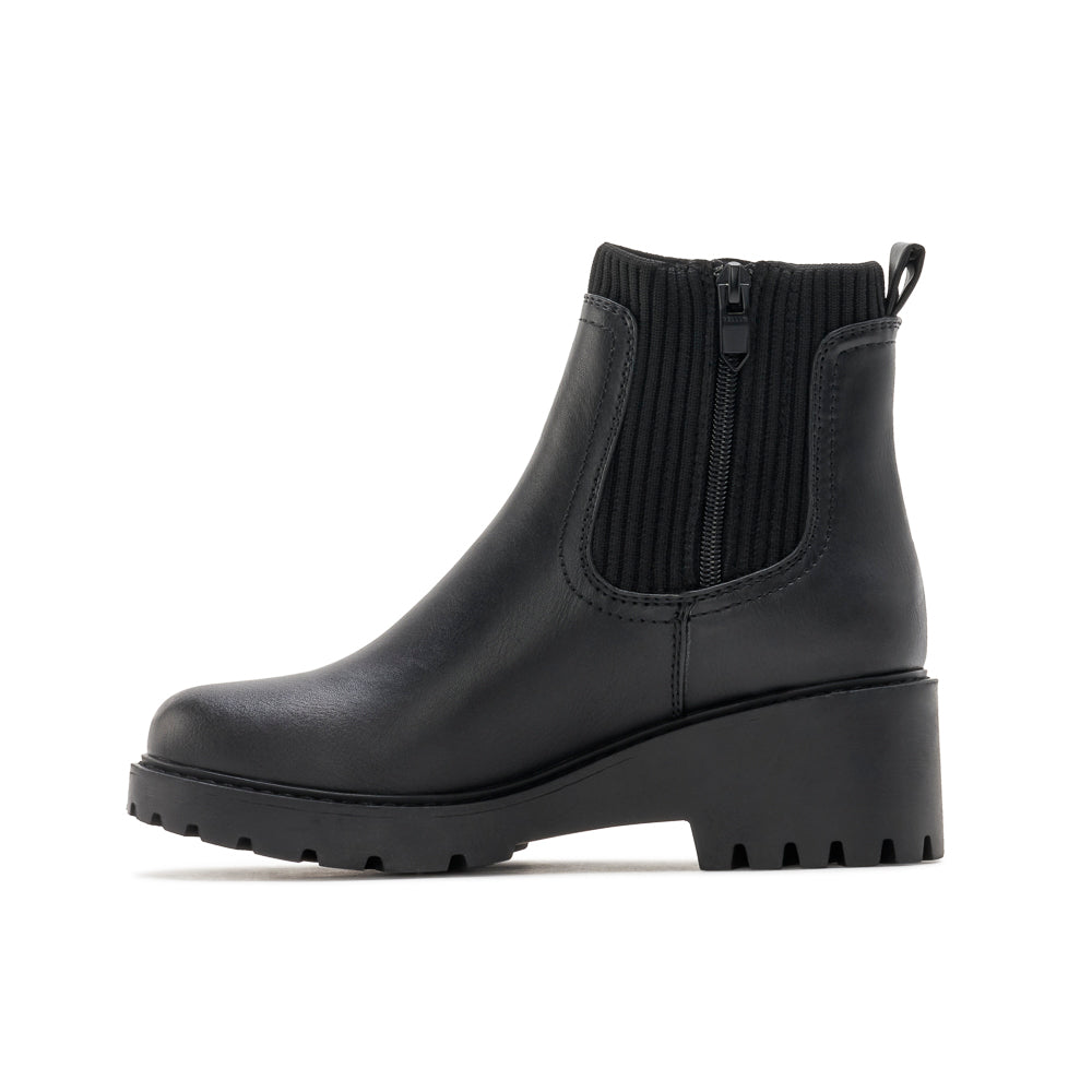 Yellow Shoes | Womens-Light Boots-Casual-Low Shaft & Low Wedge | CLARA | 