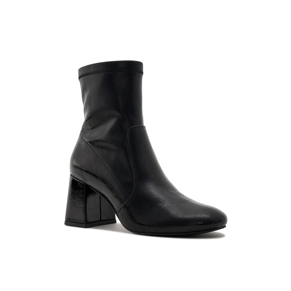 Yellow Shoes | Womens-Light Boots-Dress-Low Shaft & Med Heel | BETHANIE II | 