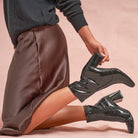 119880-02-BETHANIE_II-07-BETHANIE II-Women's Fashion Light Boots-Yellow-Yellow Shoes