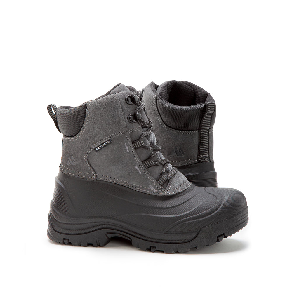 Yellow Shoes | Junior Kids Winter Boots | RUBEN | 119949-05-RUBEN-02-RUBEN-Junior Kids Winter Boots-Konkrete (All Konkrete)-Yellow Shoes