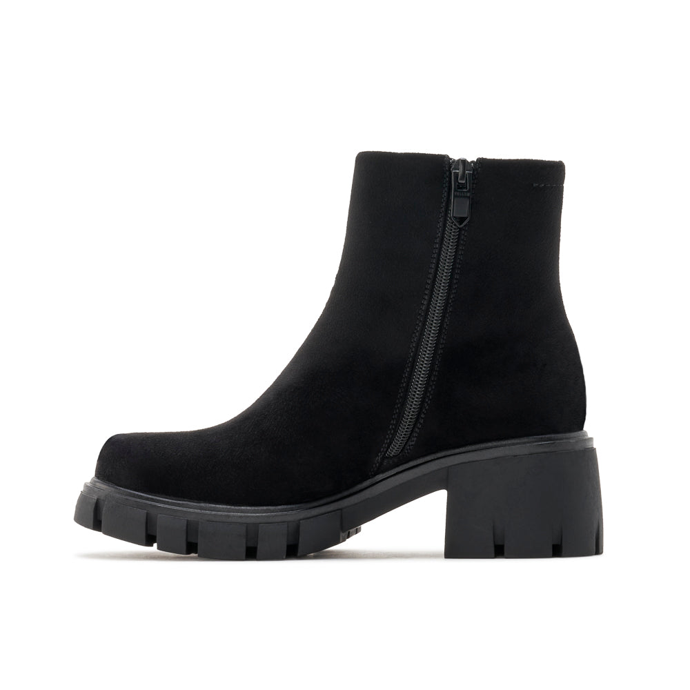 Yellow Shoes | Womens-Light Boots-Casual-Low Shaft & Med Heel | TANDEM | 