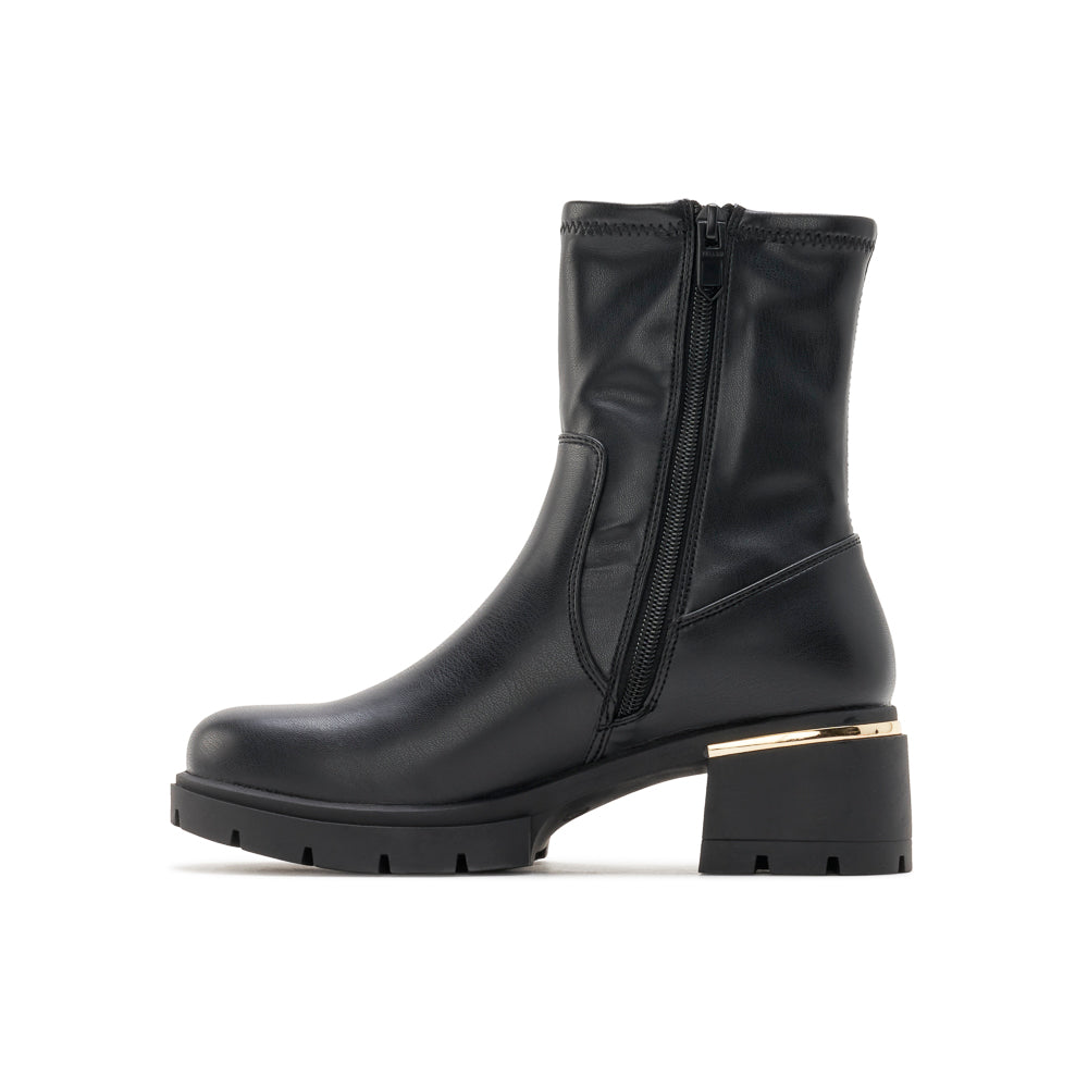 Yellow Shoes | Womens-Light Boots-Casual-Med Shaft & Med Heel | WAYDE | 
