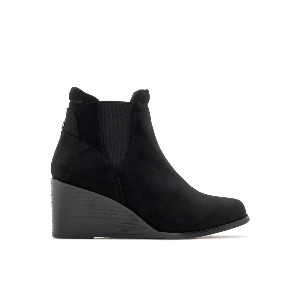 Yellow Shoes | Womens-Light Boots-Casual-Low Shaft & Med Wedge | TESSA | 