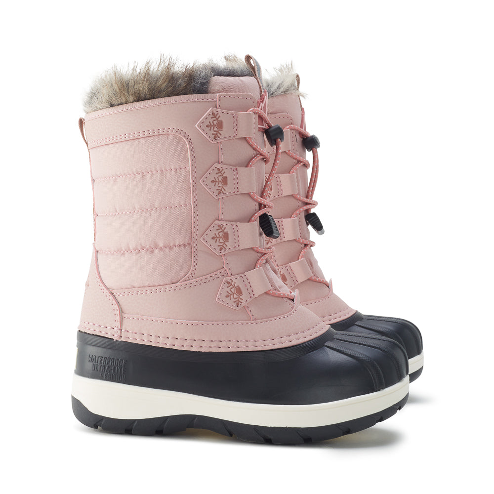 Yellow Shoes | Junior Kids Winter Boots | ALBERTA | 120037-68-ALBERTA-02-ALBERTA-Junior Kids Winter Boots-Yellow-Yellow Shoes