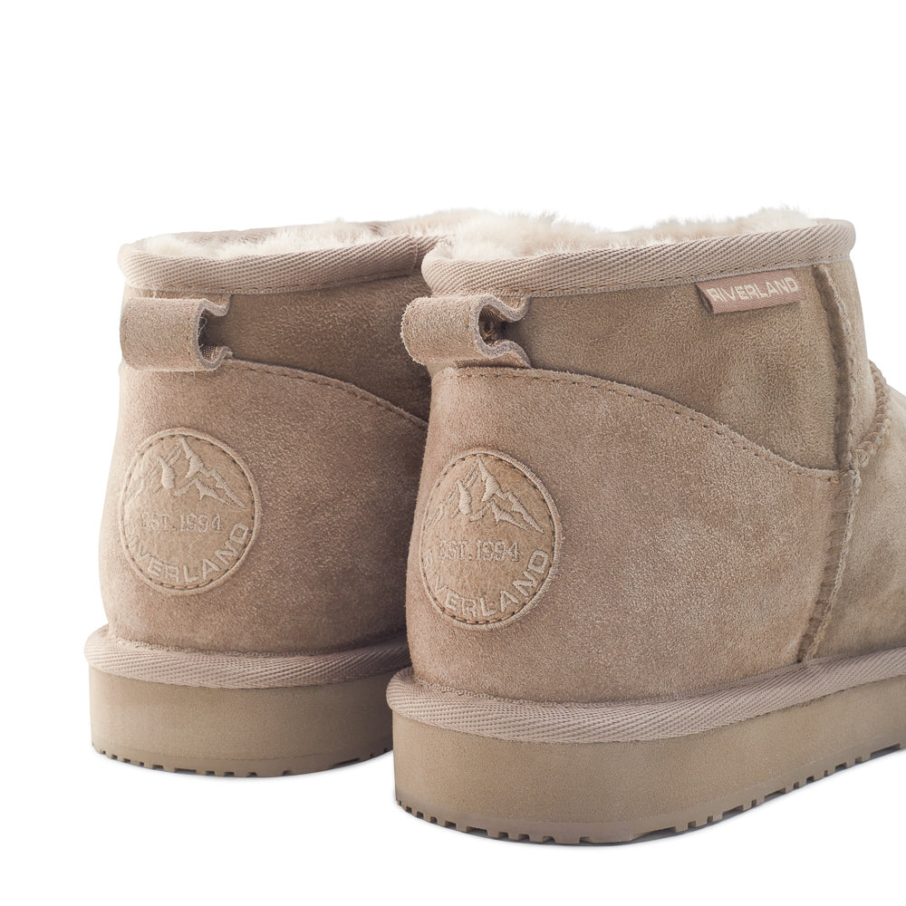 Yellow Shoes | Womens-Winter Boots-Casual-Low Shaft & Flat Heel | LEGEND - RIVERLAND | 