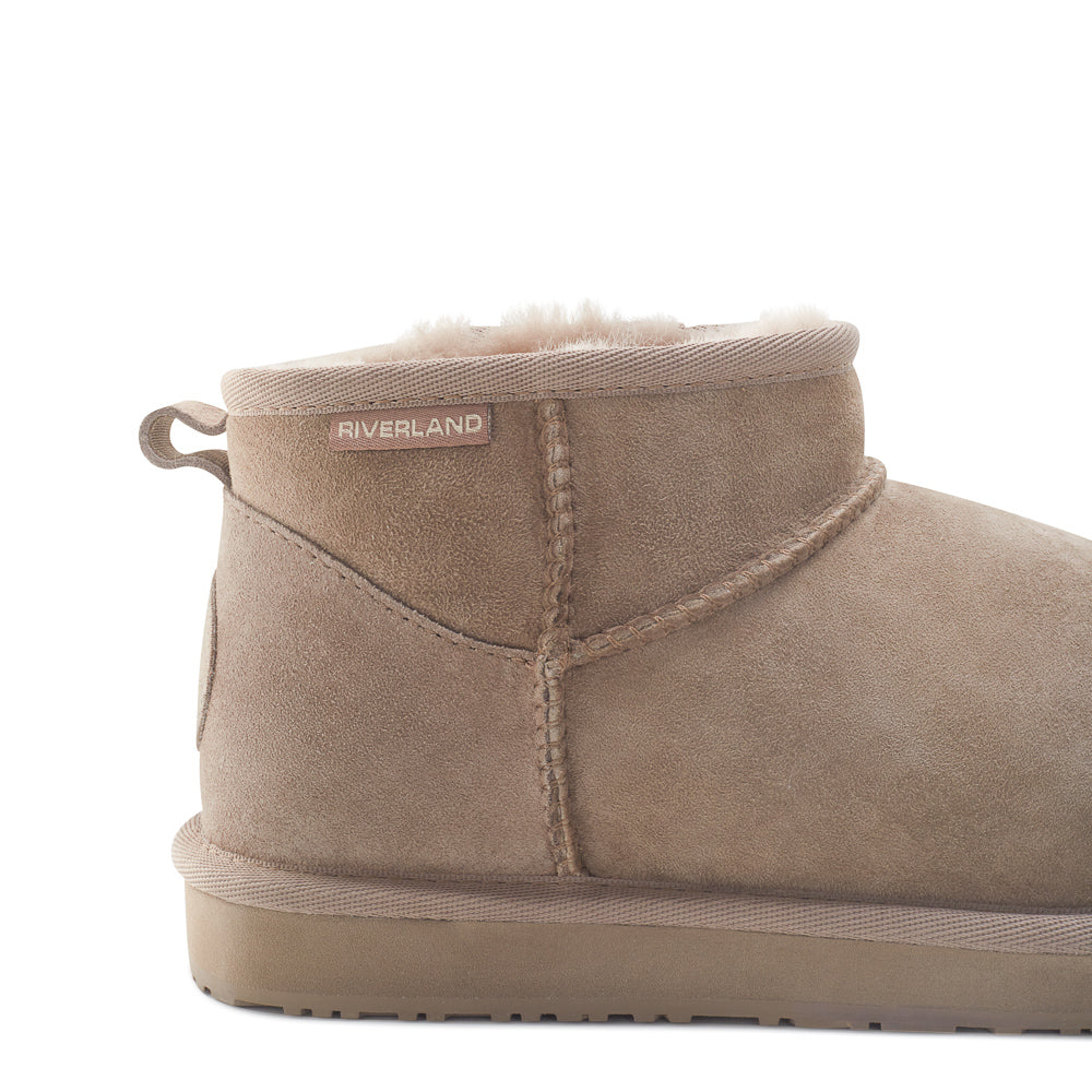 Yellow Shoes | Womens-Winter Boots-Casual-Low Shaft & Flat Heel | LEGEND - RIVERLAND | 