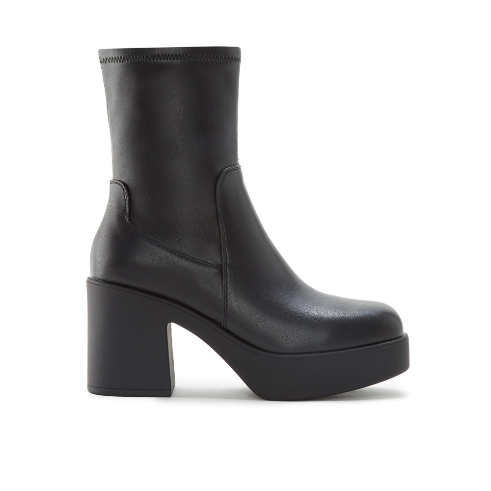 Yellow Shoes | Womens-Light Boots-Dress-Med Shaft & Med Heel | NELLIE | 