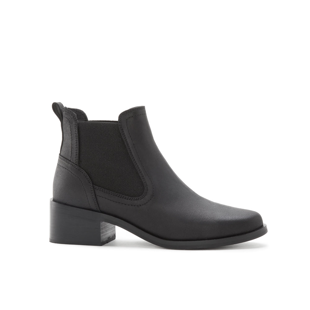 Yellow Shoes | Womens-Light Boots-Casual-Low Shaft & Med Heel | PERKINS CHELSEA | 