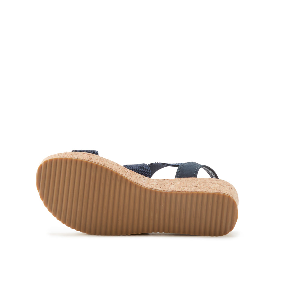 Yellow Shoes | Womens-Sandals-Casual-Med Wedge/Ankle strap | TROPICAL | 