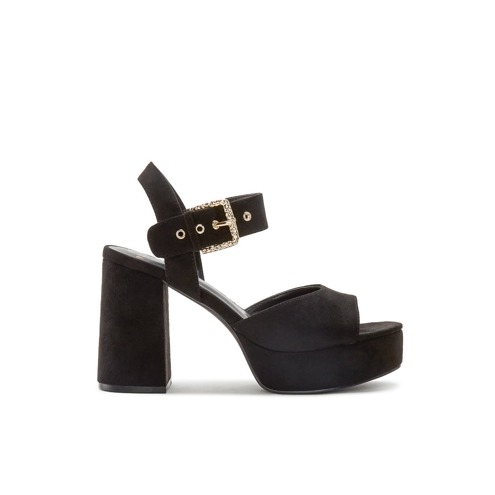 Yellow Shoes | Womens-Sandals-Dress-Low Platform/Ankle strap | MIAMI | 