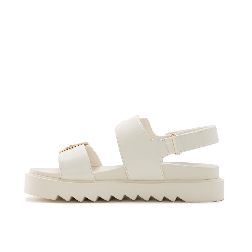 Yellow Shoes | Womens-Sandals-Casual-Flat/Ankle strap | LIVERPOOL | 