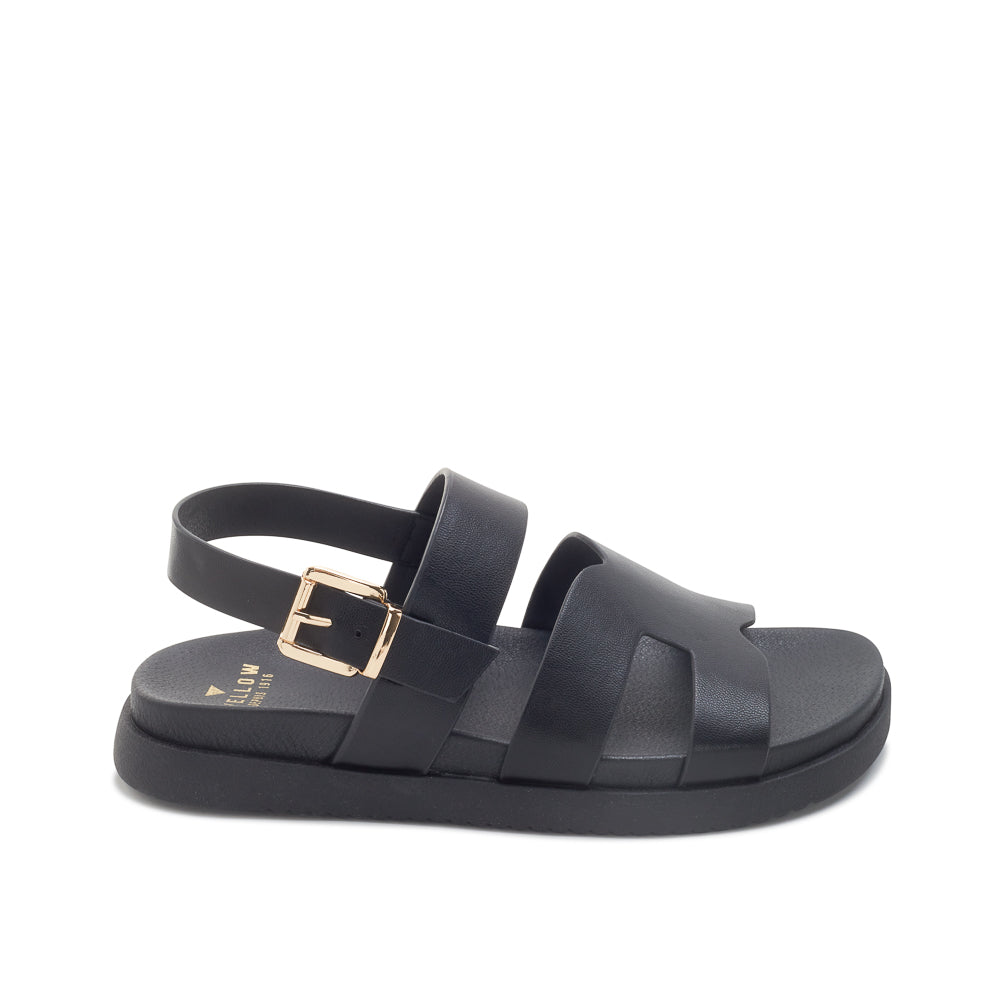 Yellow Shoes | Womens-Sandals-Casual-Flat/Ankle strap | LIBERTY | 