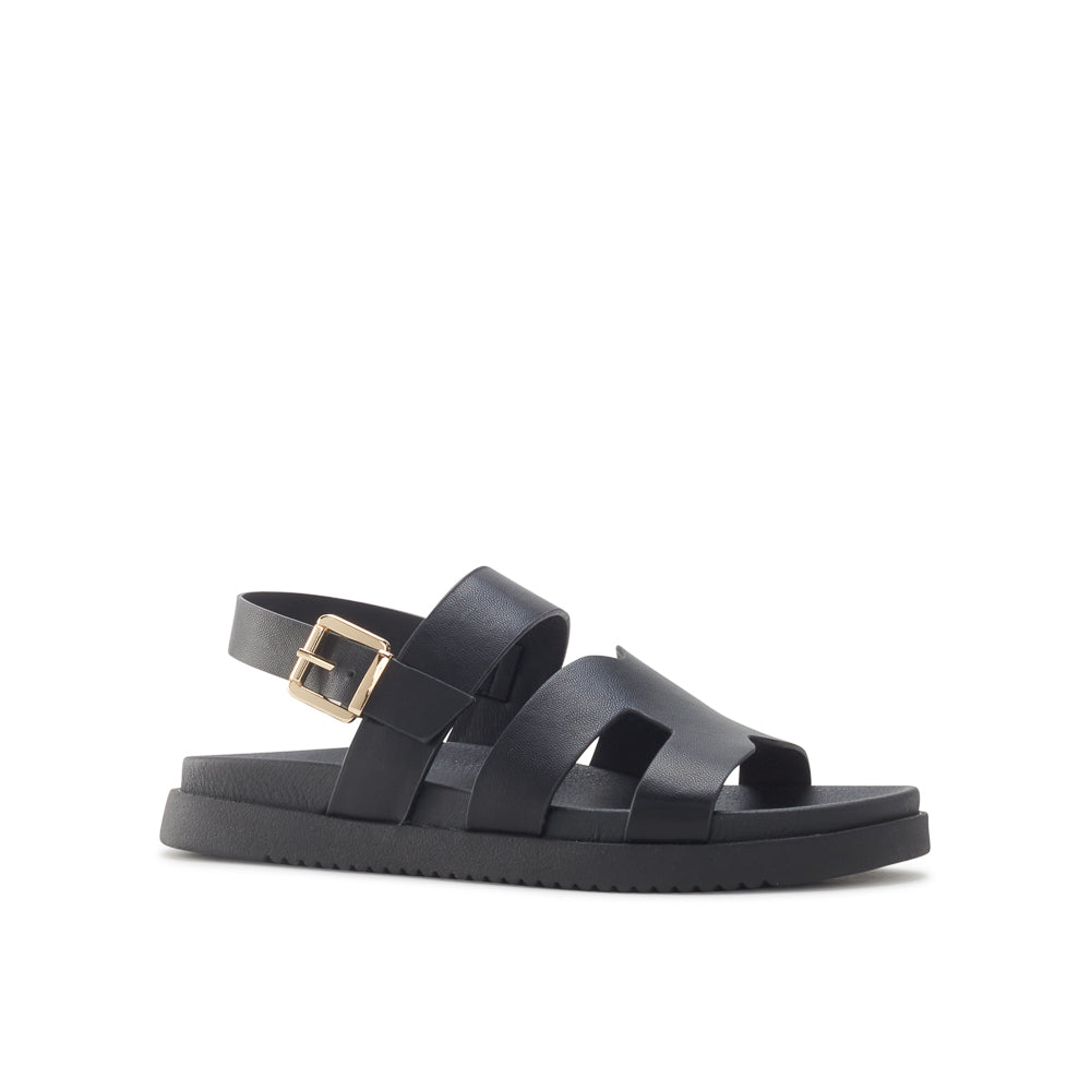 Yellow Shoes | Womens-Sandals-Casual-Flat/Ankle strap | LIBERTY | 
