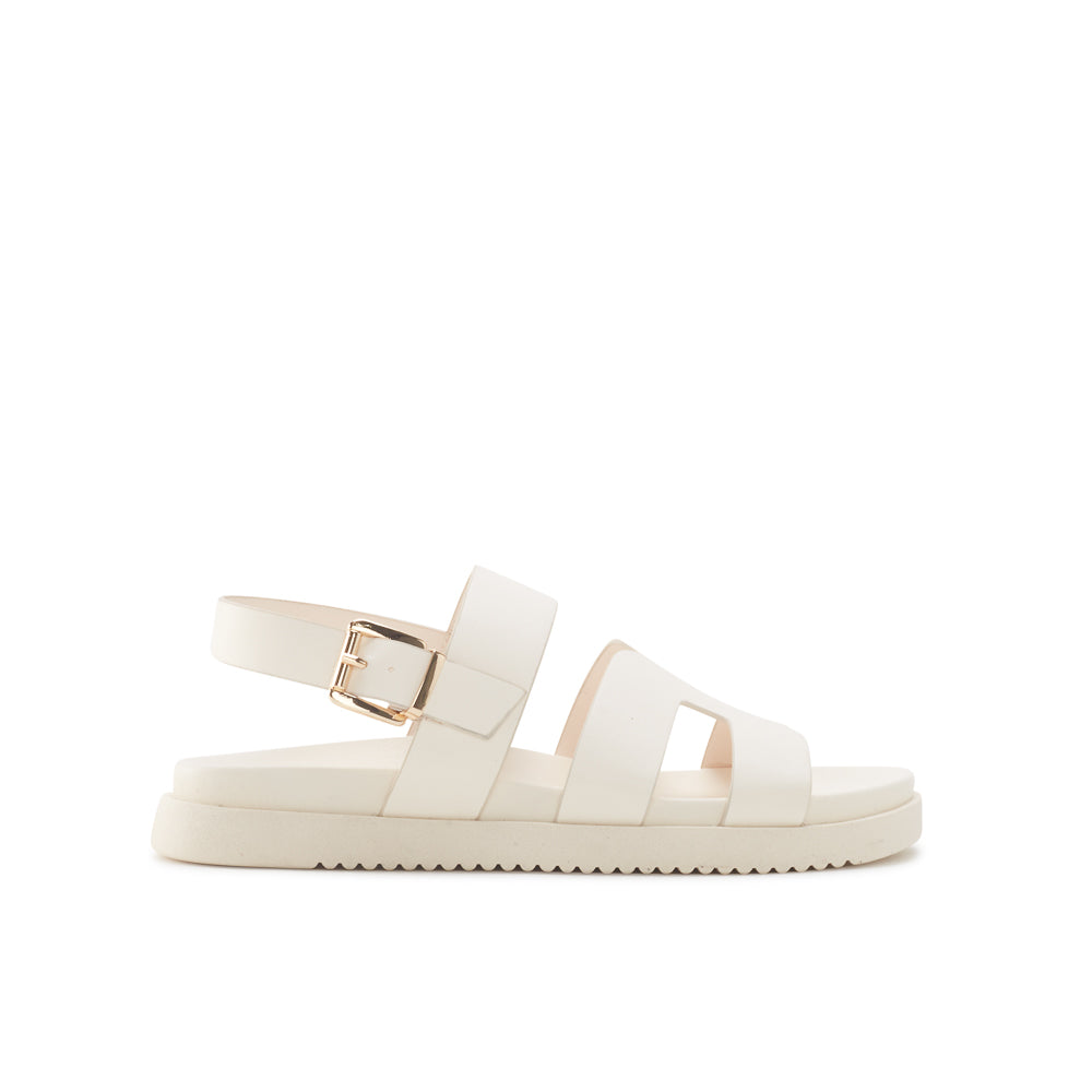 Yellow Shoes | Womens-Sandals-Casual-Flat/Ankle strap | LIBERTY | 